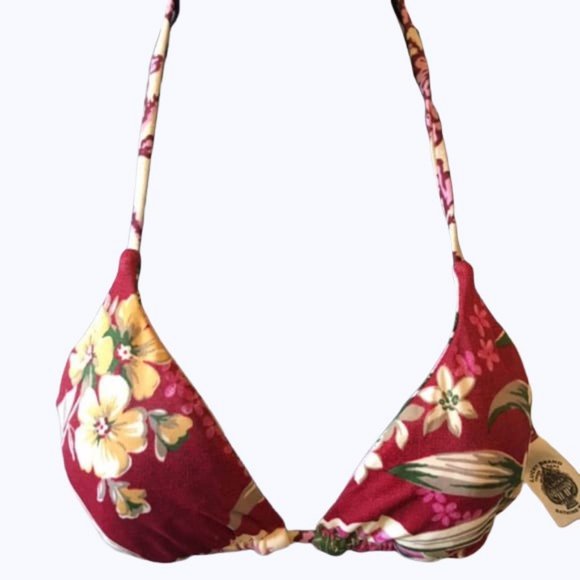 Lucky Brand Other - Lucky Brand NWT  Reversible Bikini Top Pink Plum L